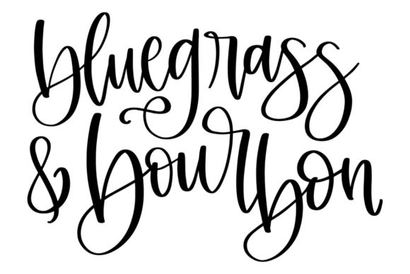 Bluegrass Bourbon Graphics for Crafts