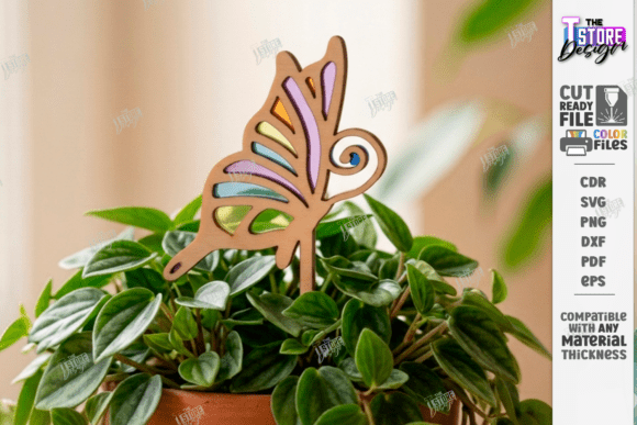 Decorative Plant Stakes Laser Cut CNC: Art Amp Laser Cutting Asset