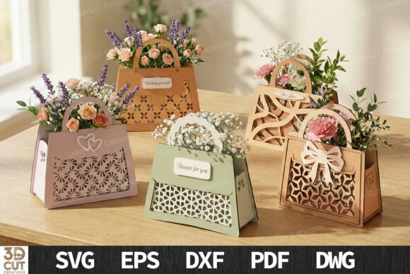 Floral Handbag Flower Box SVG: Embroidery Designer’s Review