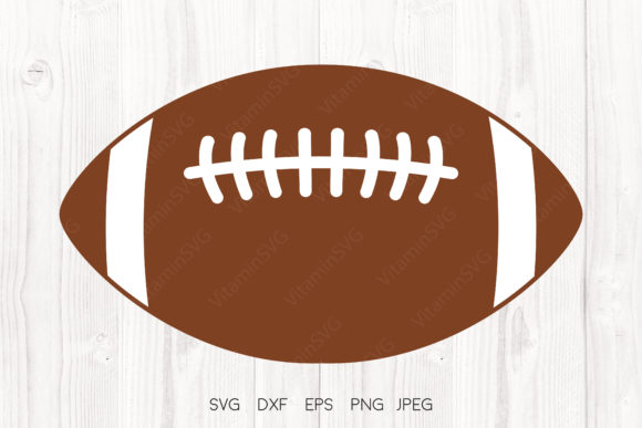 Football SVG Graphics for Crafts & Marketing