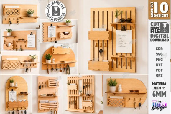 Laser Cut Wall Decor Bundle for Real Business Branding
