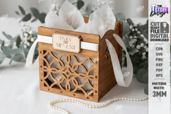Mini Wooden Gift Box Laser Cut CNC