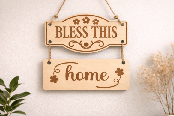 Welcome Wall Decor Laser Cut SVG